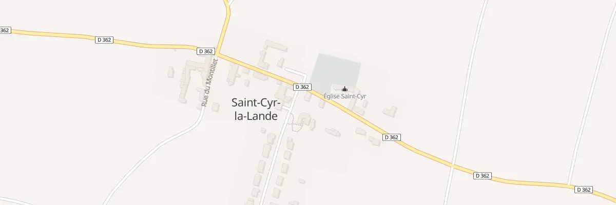 Plan du 2 Rue de l’Église à Saint-Cyr-la-Lande