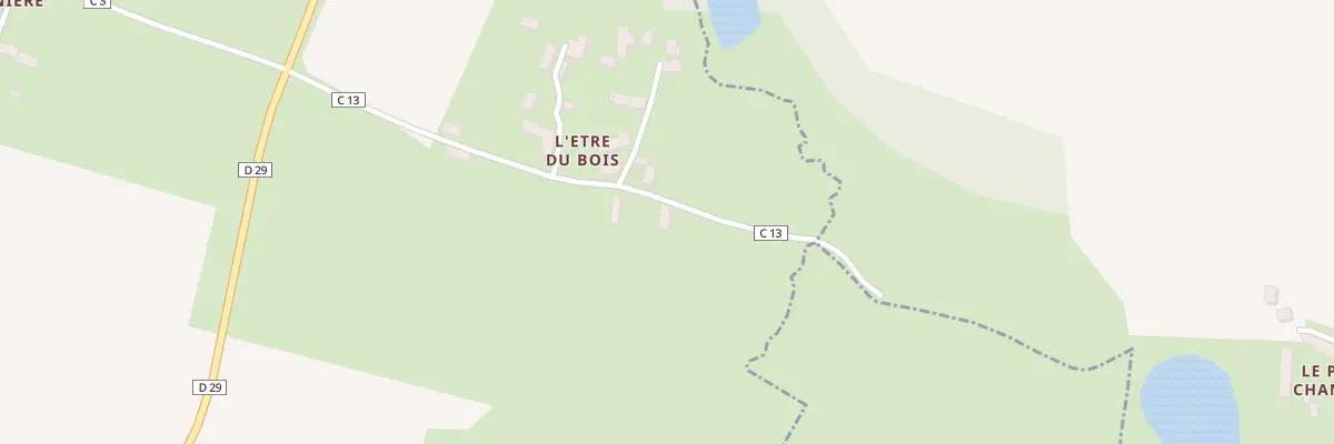Plan du 9999 L’Etre du Bois à Sainte-Marie-la-Robert