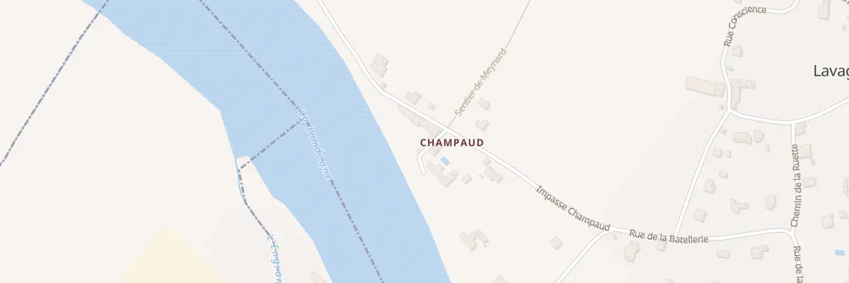 Plan du 236 Imp Champaud à Sainte-Terre