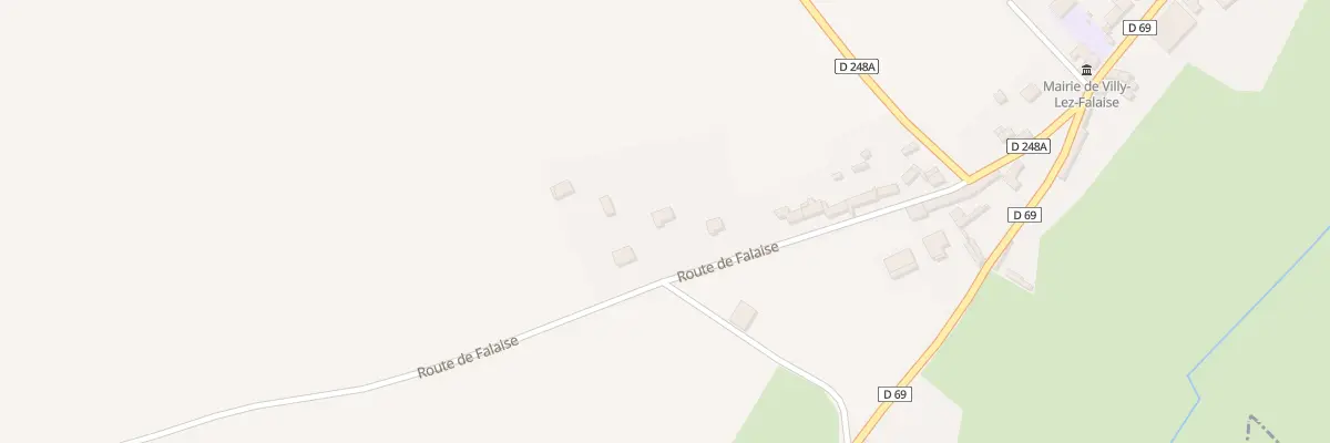 Plan du 24 Rte de Falaise à Villy-lez-Falaise