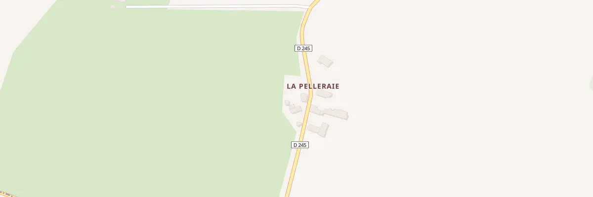 Plan du 2 La Pelleraie à Boulay-les-Ifs