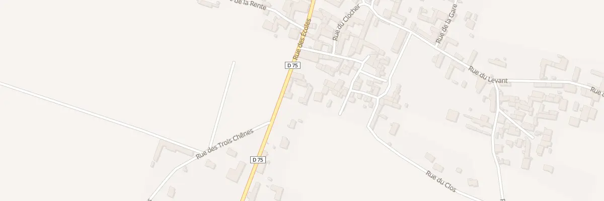 Plan du 11 Rue des Ecoles à Mareuil