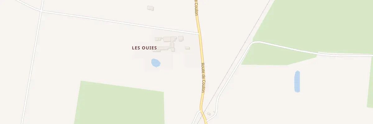 Plan du 101 Rte de Coulon à Montreuil-Bellay