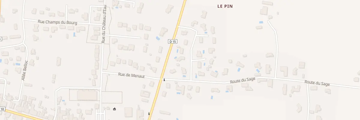 Plan du 2 Lot Le Hameau des Pins à Auros