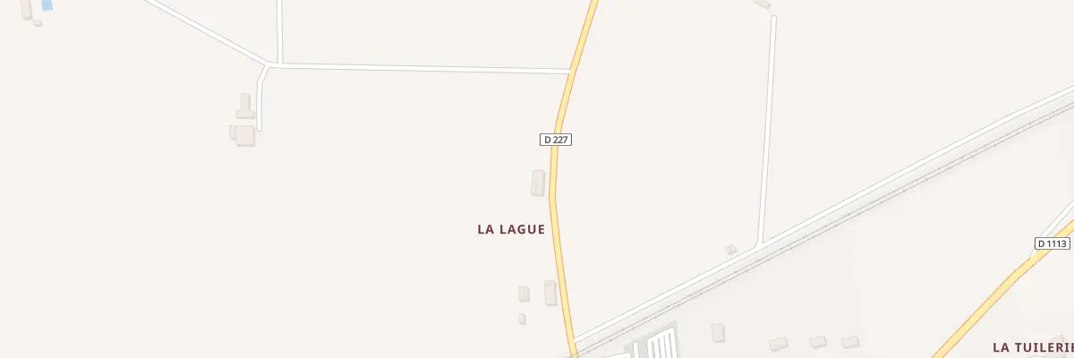 Plan du 4 La Lague à Caudrot