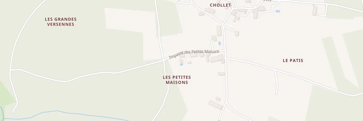 Plan du 5 Imp des Petites Maisons à La Clotte