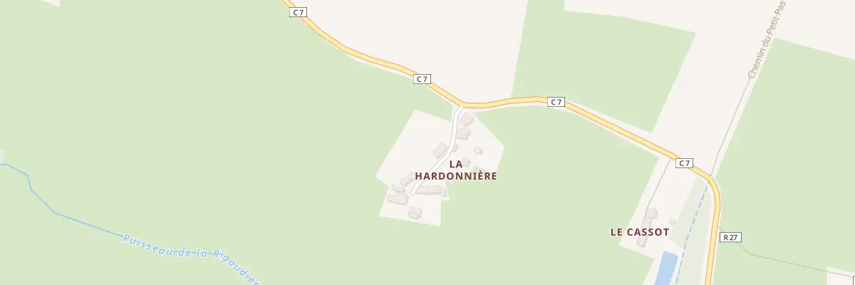 Plan du 5129 La Hardonniere à Épineu-le-Chevreuil