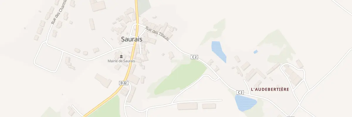 Plan du 5111 Rue des Tilleuls à Saurais