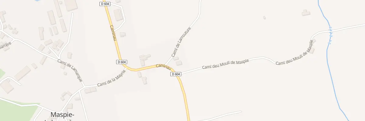 Plan du 5271 La Croix à Maspie-Lalonquère-Juillacq
