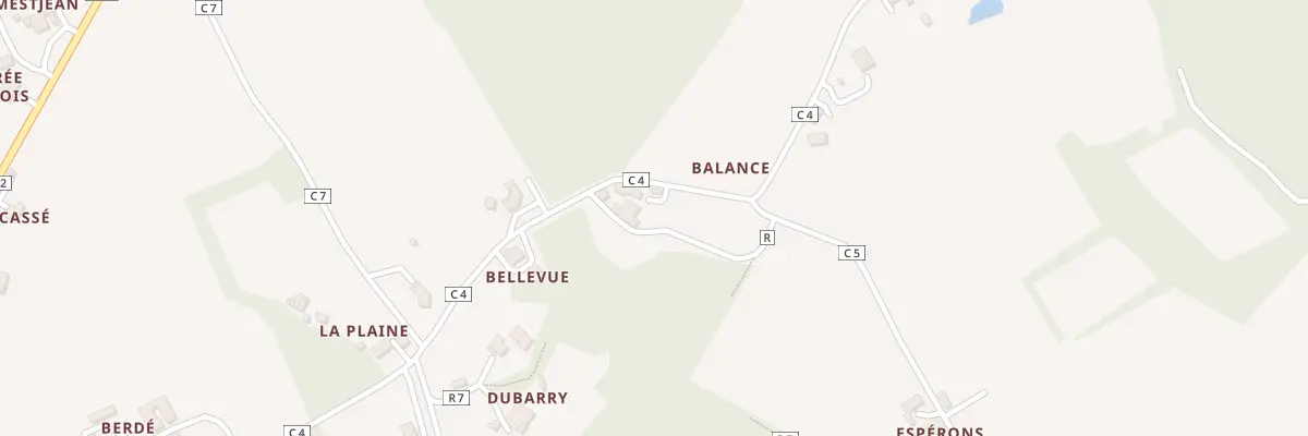 Plan du 5031 Balance à Monlezun-d’Armagnac