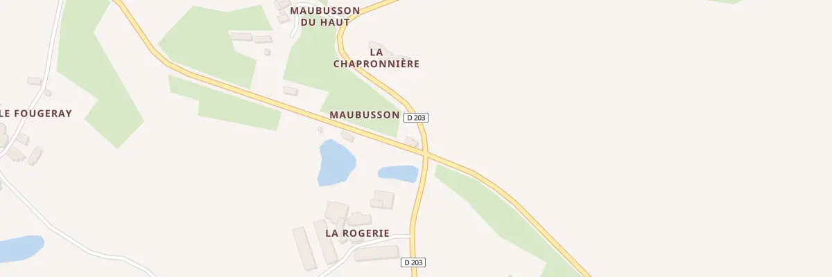 Plan du 5200 Maubusson à Mont-Saint-Jean