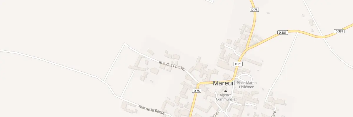 Plan du 5103 Le Bourg à Mareuil