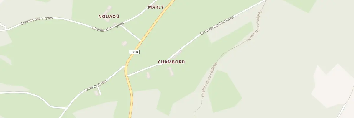 Plan du 1 Cami de Las Marleres à Anoye