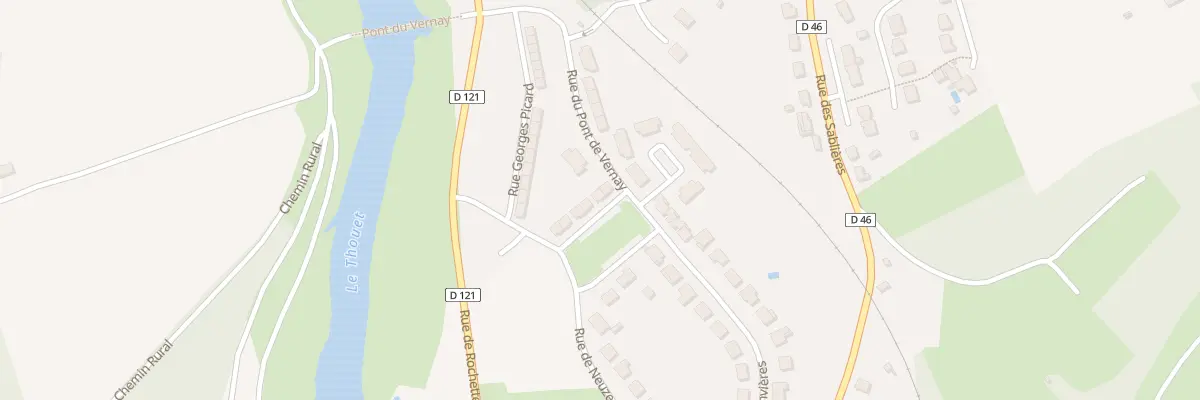 Plan du 8 Rue du Pont de Vernay à Airvault