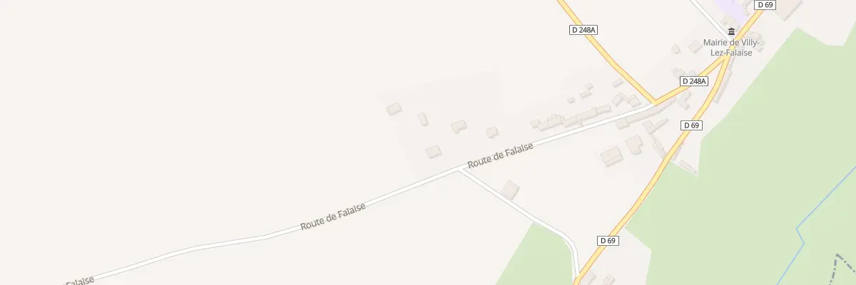 Plan du 26 Rte de Falaise à Villy-lez-Falaise