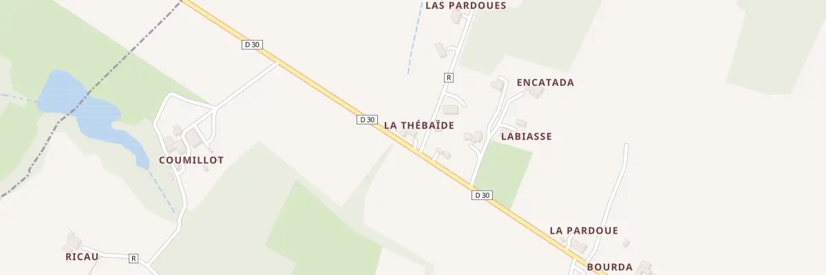 Plan du 5022 A la Pardoue à Maupas
