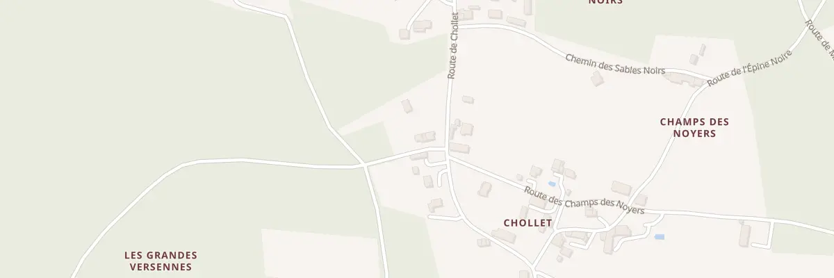 Plan du 6 Imp des Grandes Versennes à La Clotte