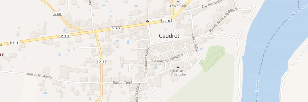 Plan du 21 Pl des Tilleuls à Caudrot