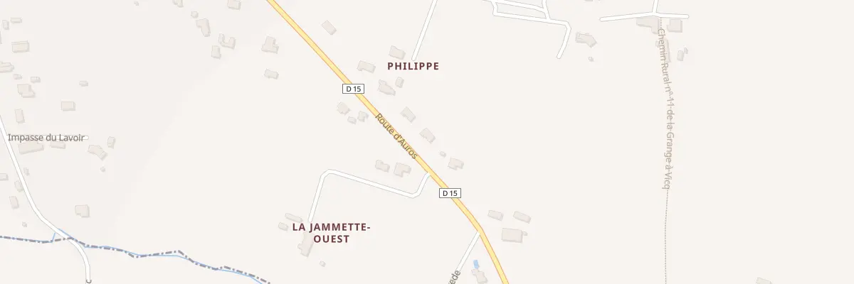 Plan du 699 Rte d’Auros à Castets et Castillon