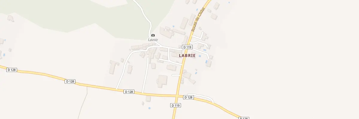 Plan du 39 Labrie à Jugazan