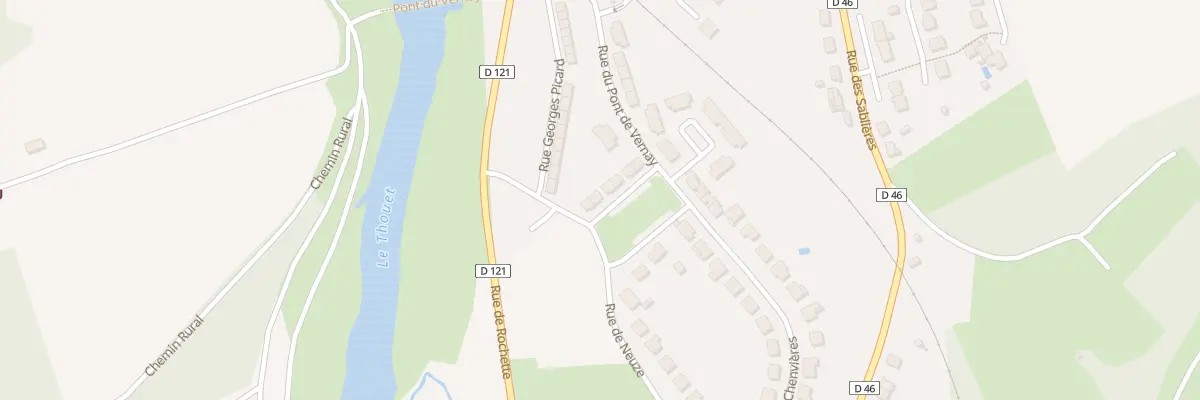Plan du 14 Rue du Pont de Vernay à Airvault