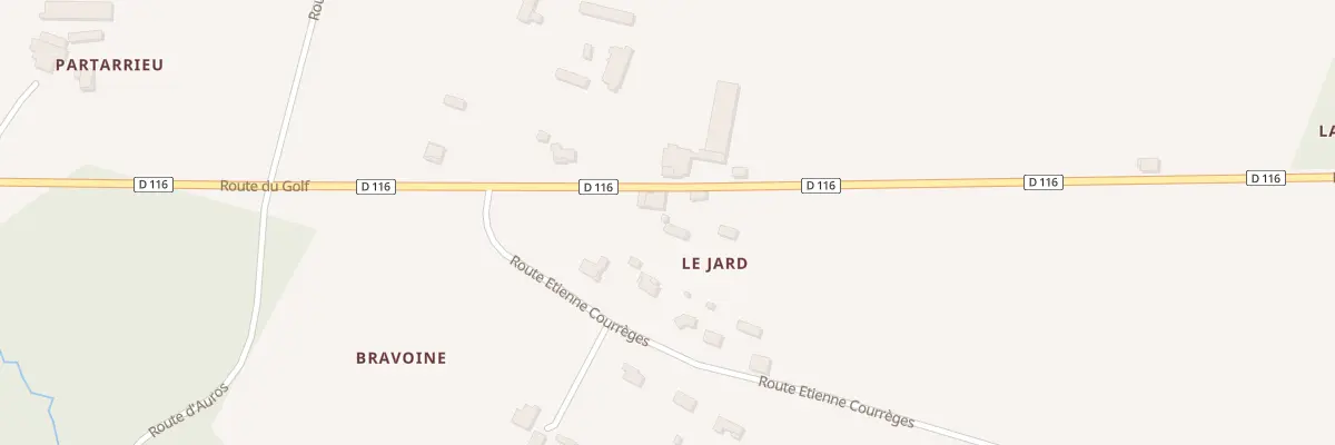 Plan du 38 Le Jard à Brannens