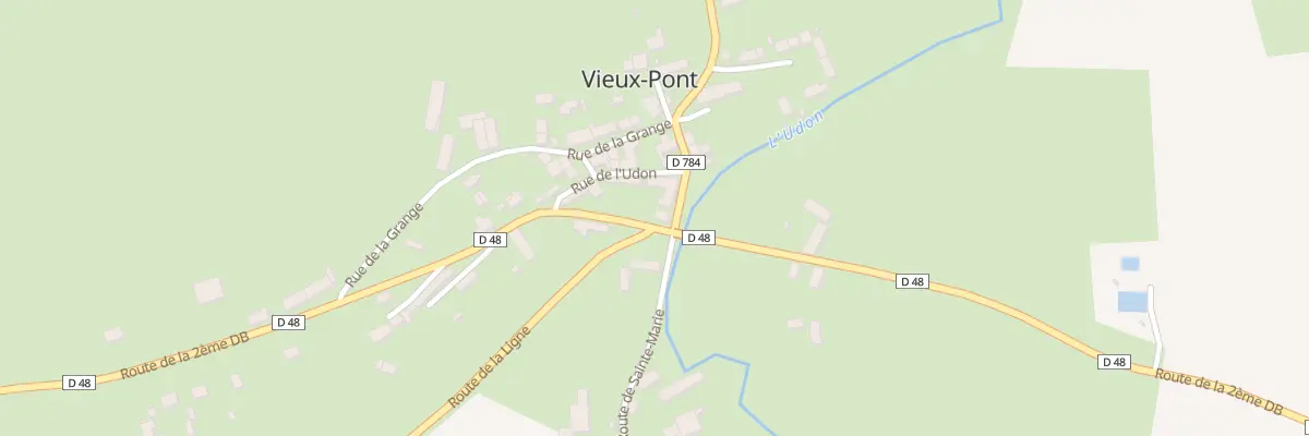Plan du 914 Rte de la 2eme Db à Vieux-Pont