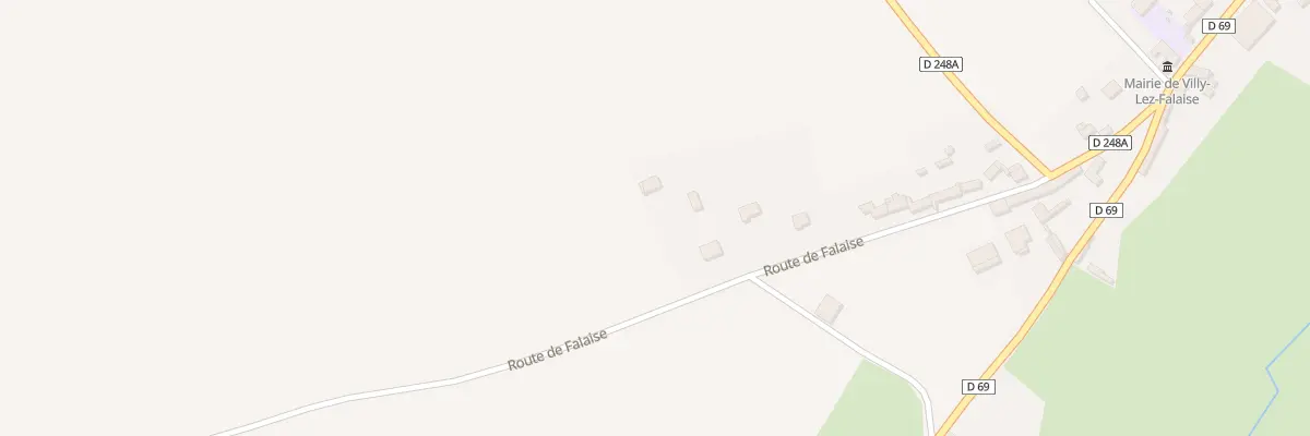 Plan du 28 Rte de Falaise à Villy-lez-Falaise
