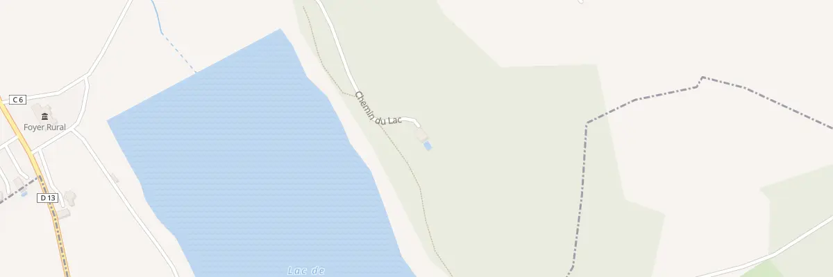Plan du 10 Che du Lac à Cadillon