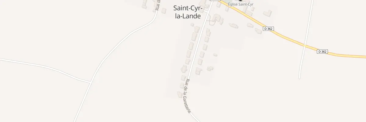 Plan du 14 Rue de la Garetterie à Saint-Cyr-la-Lande