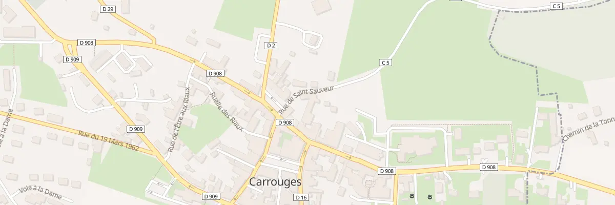 Plan du 2 Rue Saint Sauveur à Carrouges