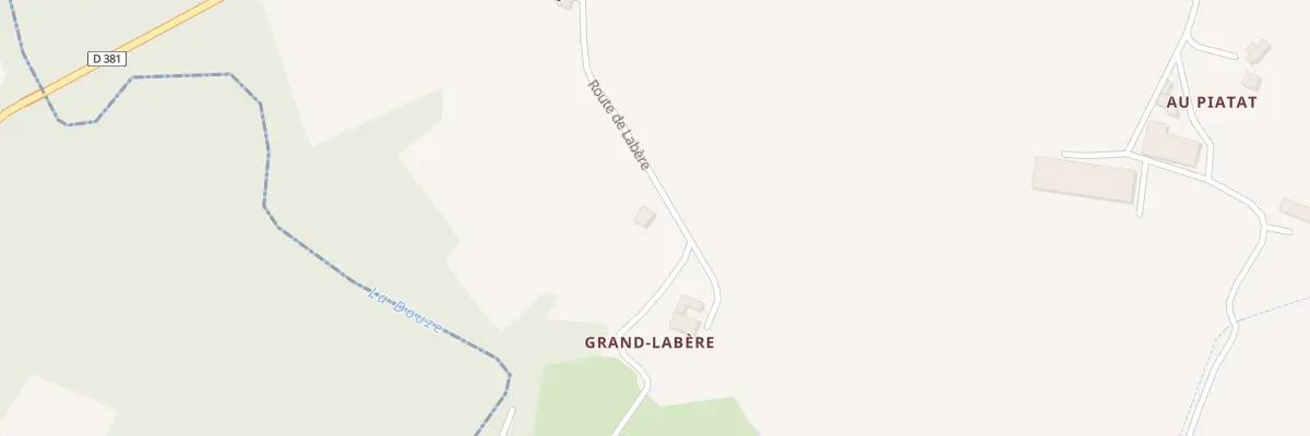 Plan du 314 Rte de Labère à Mauvezin-d’Armagnac