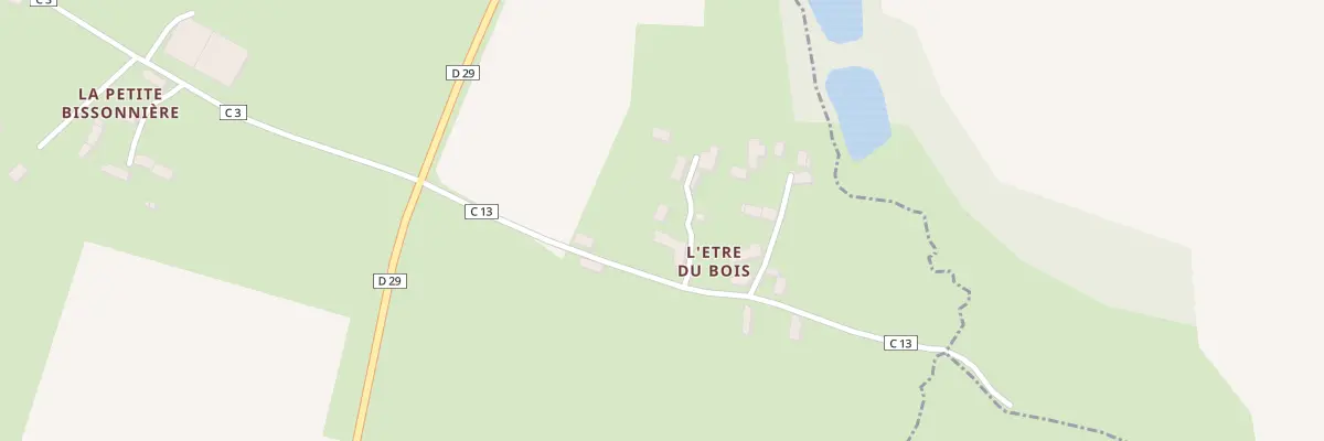 Plan du 70 L’Etre du Bois à Sainte-Marie-la-Robert