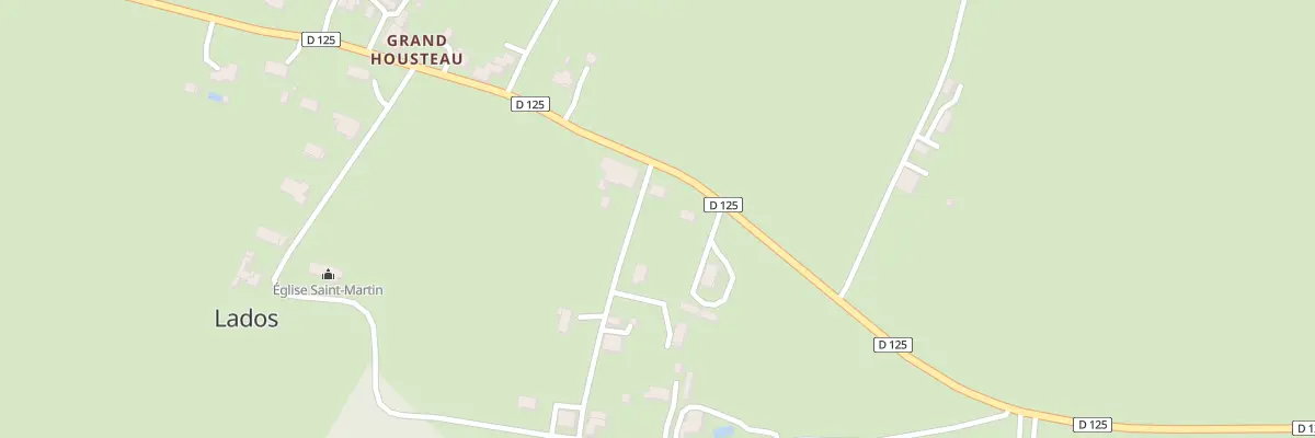 Plan du 5001F Les Mothes à Lados