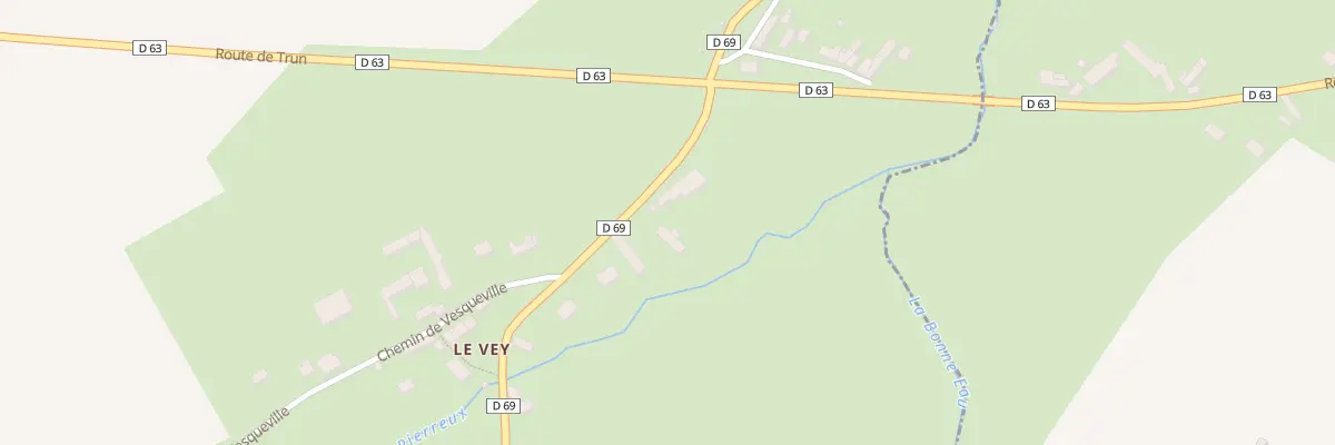 Plan du 13 Rte de la Hoguette à Villy-lez-Falaise