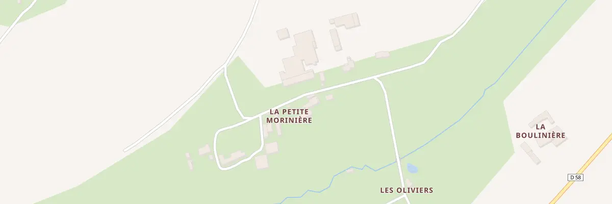 Plan du 2 La Petite Morinière à Nanteuil