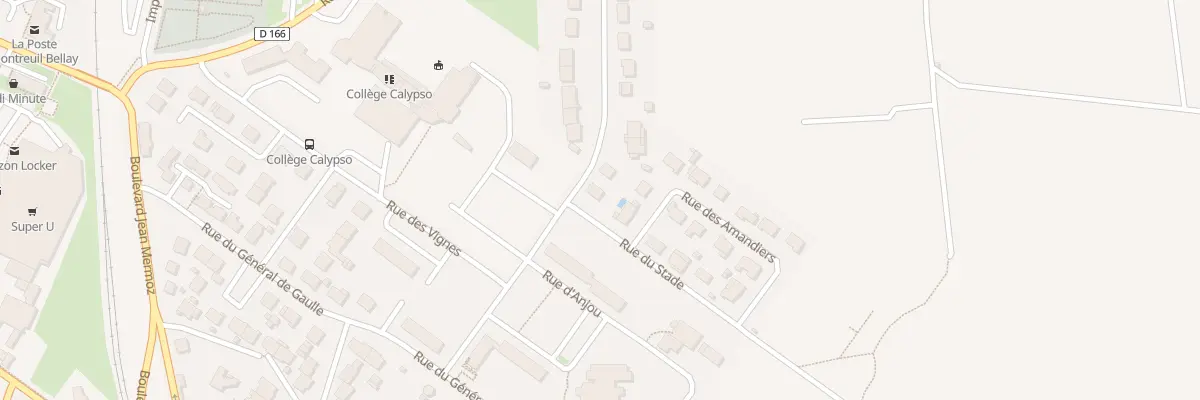 Plan du 188 Rue des Collèges à Montreuil-Bellay