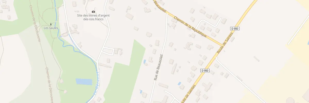 Plan du 18 Rue de Beausoleil à Melle