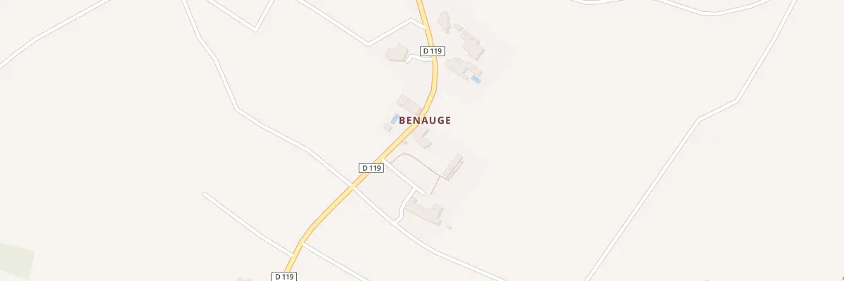 Plan du 82 Benauge à Jugazan
