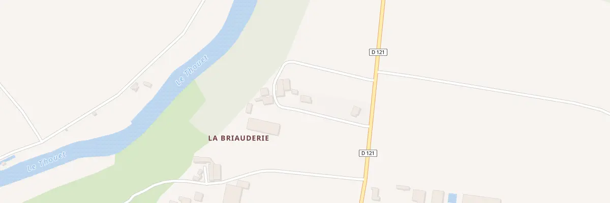 Plan du 2B La Briauderie à Availles-Thouarsais