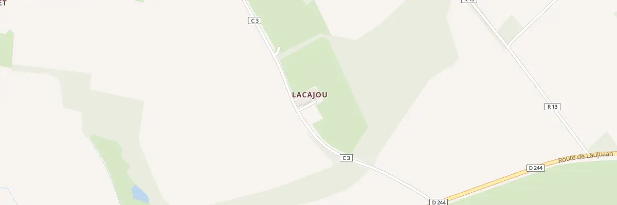 Plan du 5031 Lacajou à Mormès