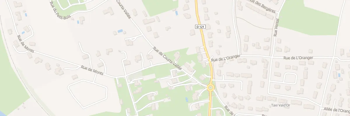 Plan du 23 Rue de Courte-vallée à Airvault