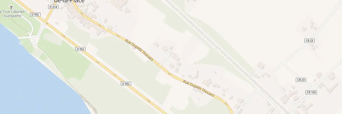 Plan du 19 Rue Dupetit Thouars à Gennes-Val-de-Loire