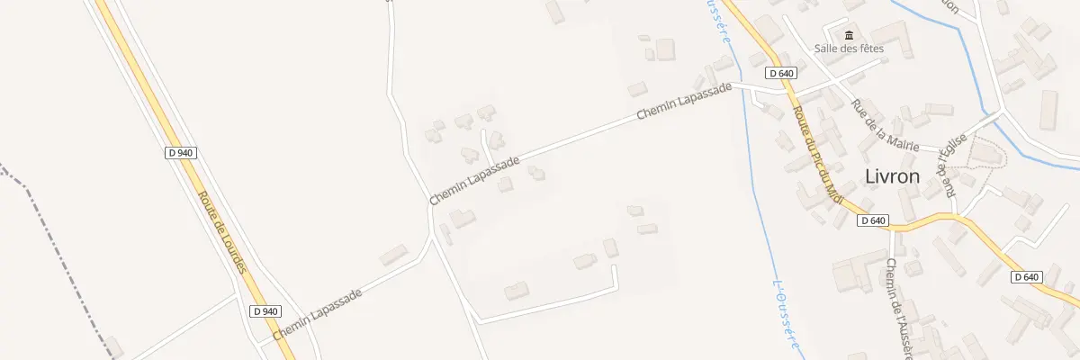 Plan du 11 Che Lapassade à Livron