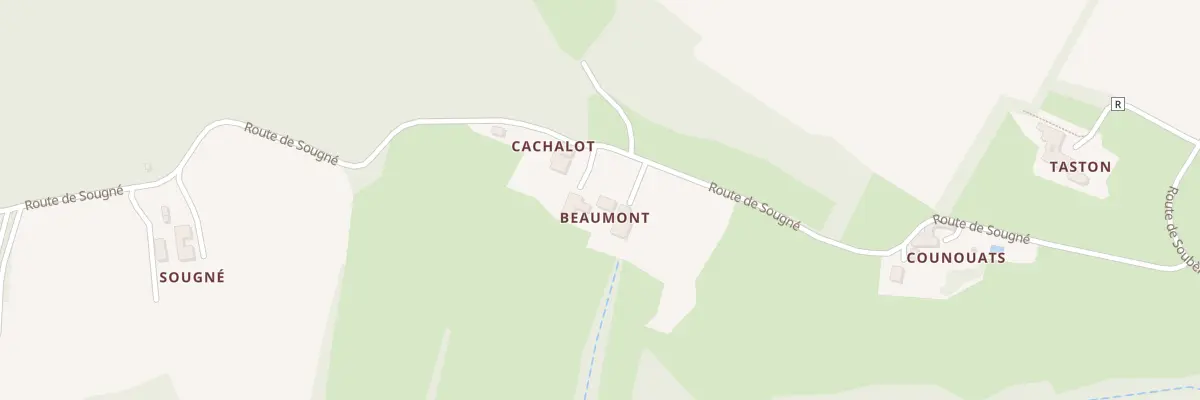 Plan du 5227 A Beaumont à Mauléon-d’Armagnac
