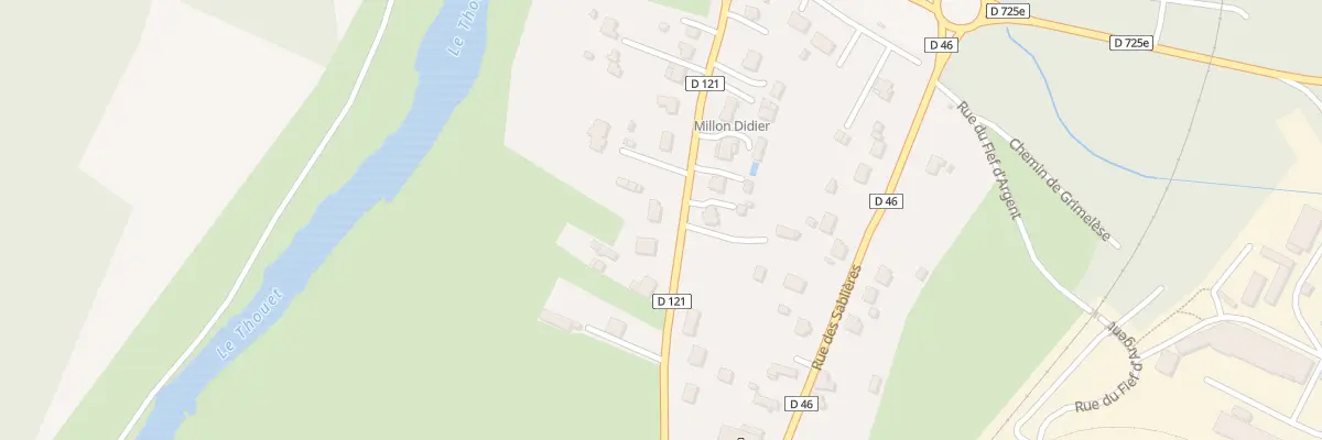 Plan du 24 Rue de Rochette à Airvault