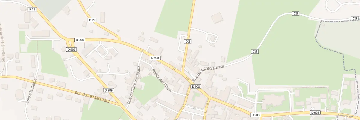 Plan du 3 Rte d’Argentan à Carrouges