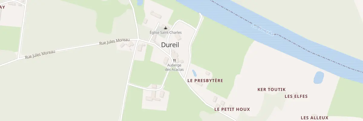 Plan du 6 Rue Jules Moreau à Dureil