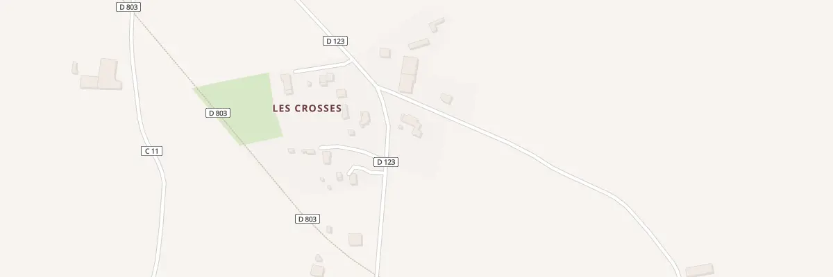 Plan du 2 Champ de la Croix à Saint-Brice