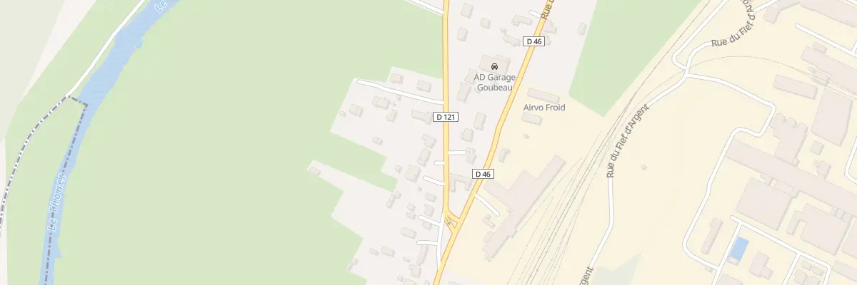 Plan du 40 Rue de Rochette à Airvault